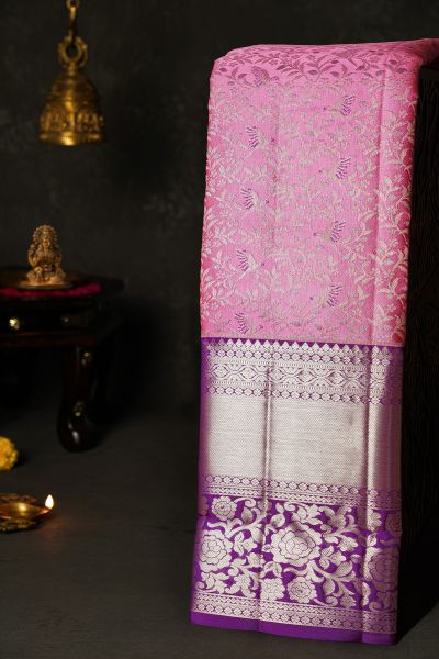 Heavy Zari Bridal Saree